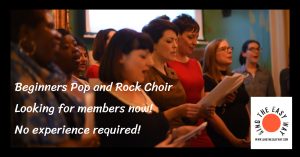 Pop choir, rock choir, beginners choir, london choir,